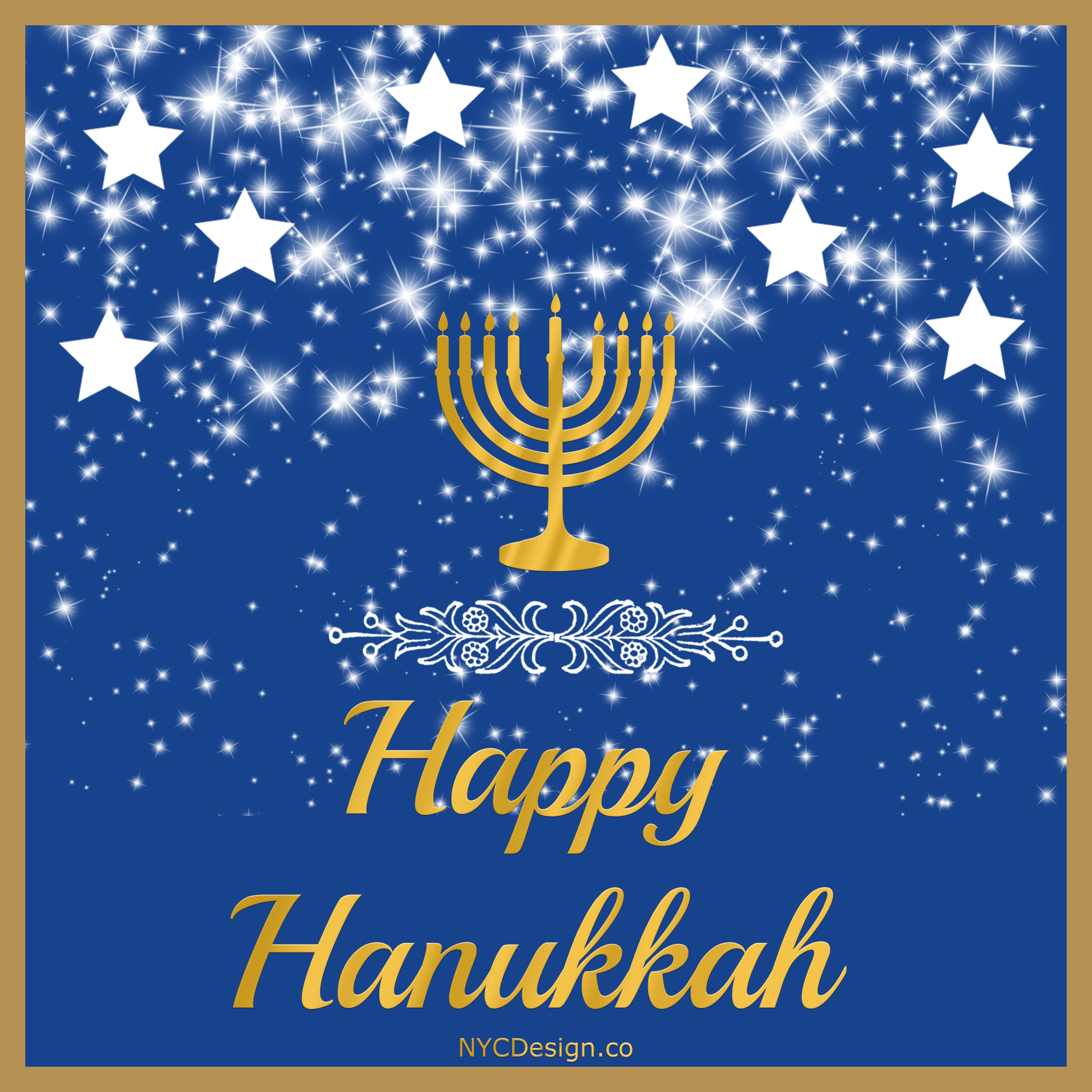 Happy Hanukkah Cards Printable Free