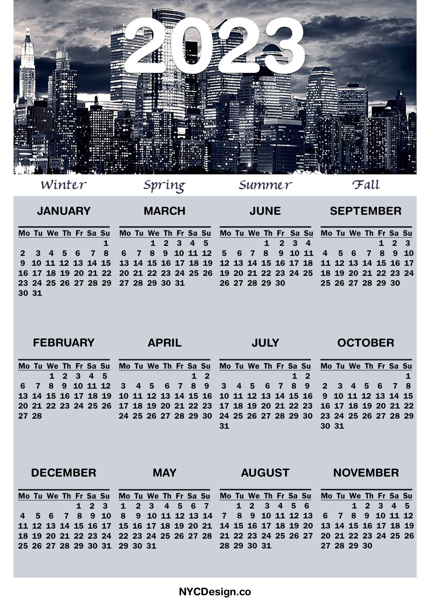 New York City Calendar March 2024 New Top Awesome List of Blank 2024